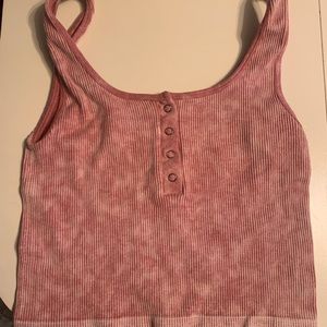 Aeropostale seamless size small pink tank top
